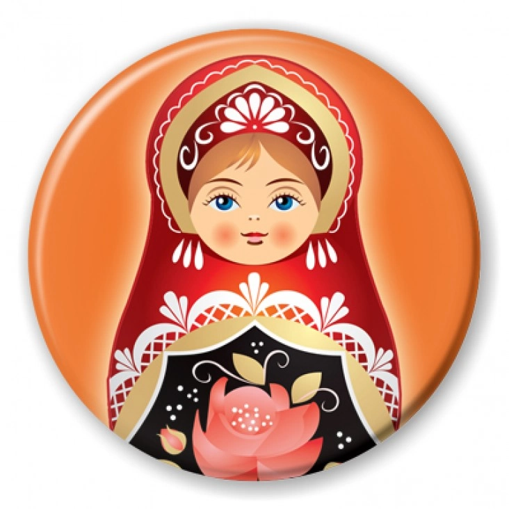 przypinka Matryoshka