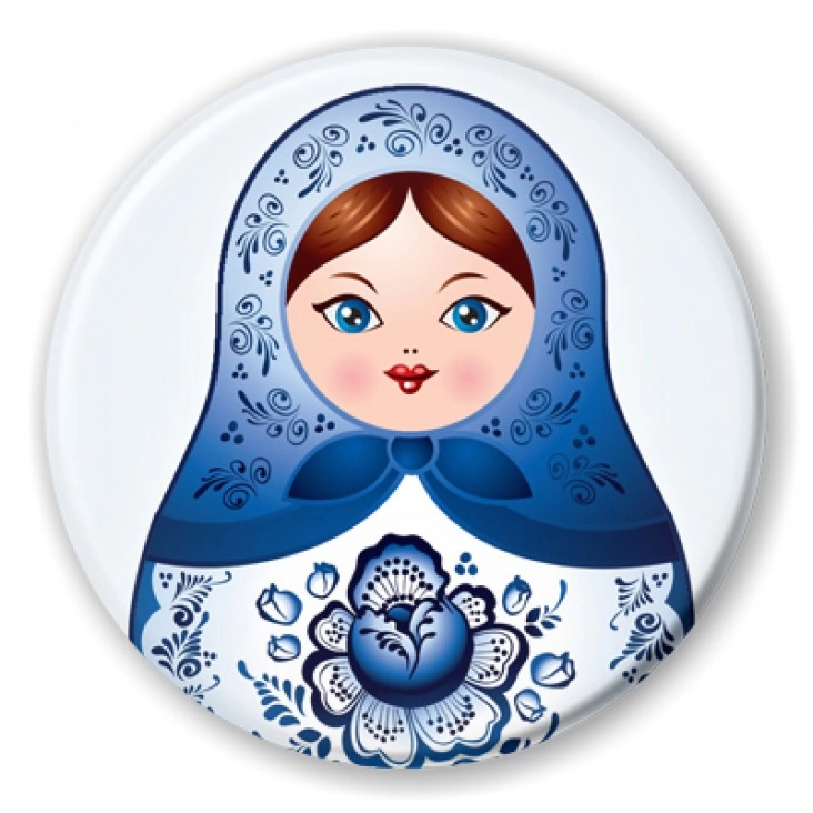 przypinka Matryoshka 