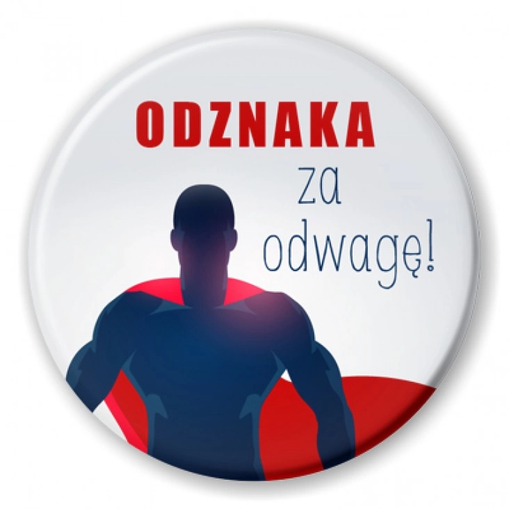 przypinka Odznaka za odwagę