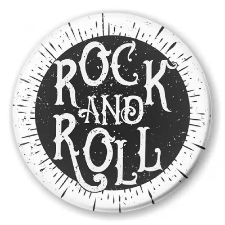 przypinka Rock and roll