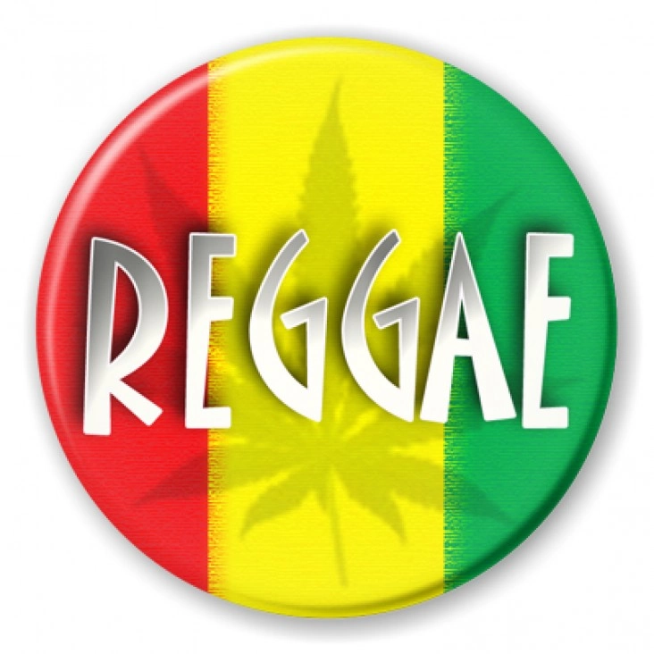 przypinka Reggae