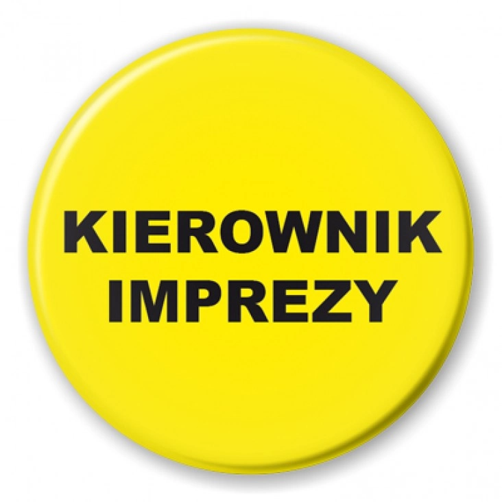 przypinka Kierownik imprezy