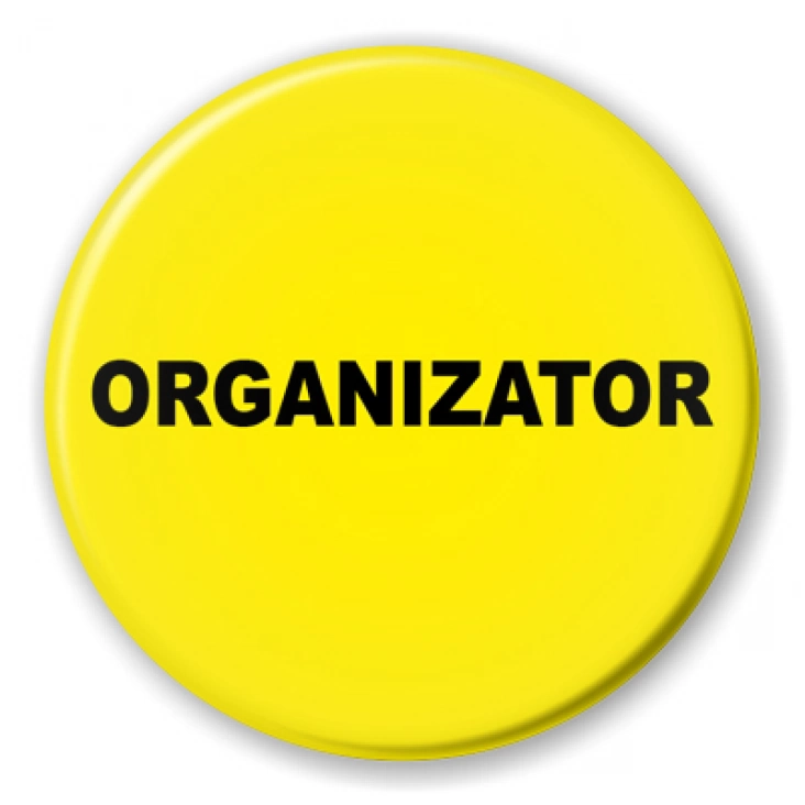 przypinka Organizator