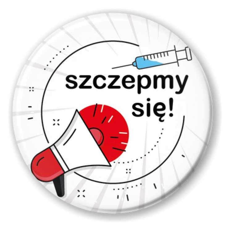 przypinka Zaszczepmy się