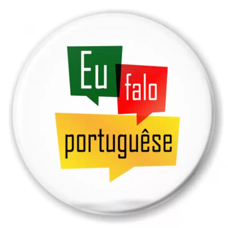 przypinka Mówię po portugalsku