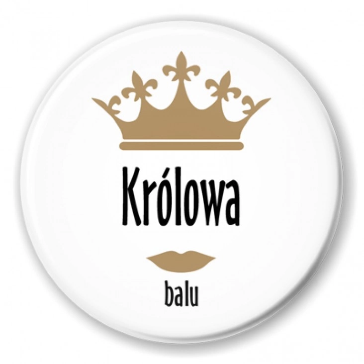 przypinka Królowa Balu