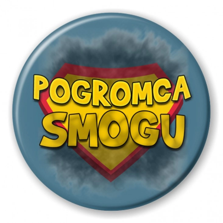 przypinka Pogromca smogu