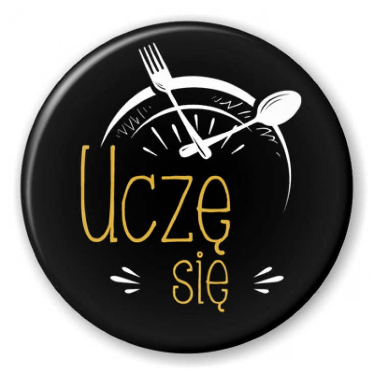 przypinka Restauracja Uczę się