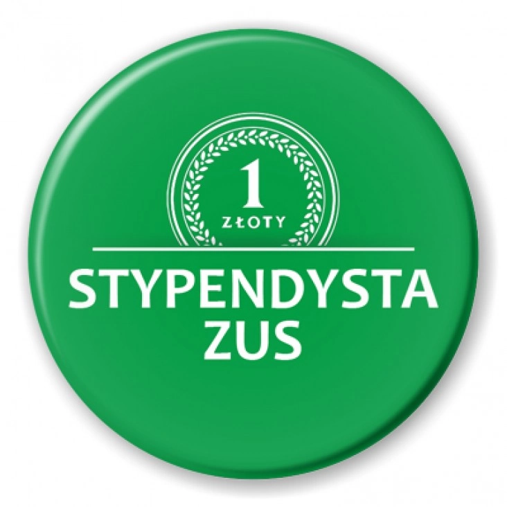 przypinka Stypendysta ZUS