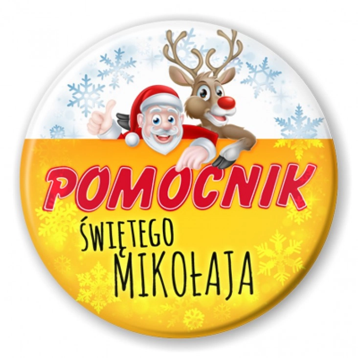 przypinka Pomocnik Świętego Mokołaja