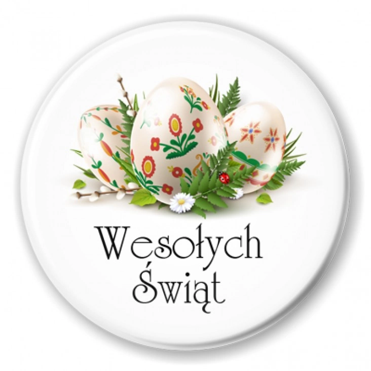 przypinka Jajka Wielkanocne
