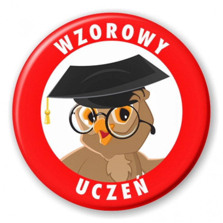 Wzorowy Uczeń sowa w birecie