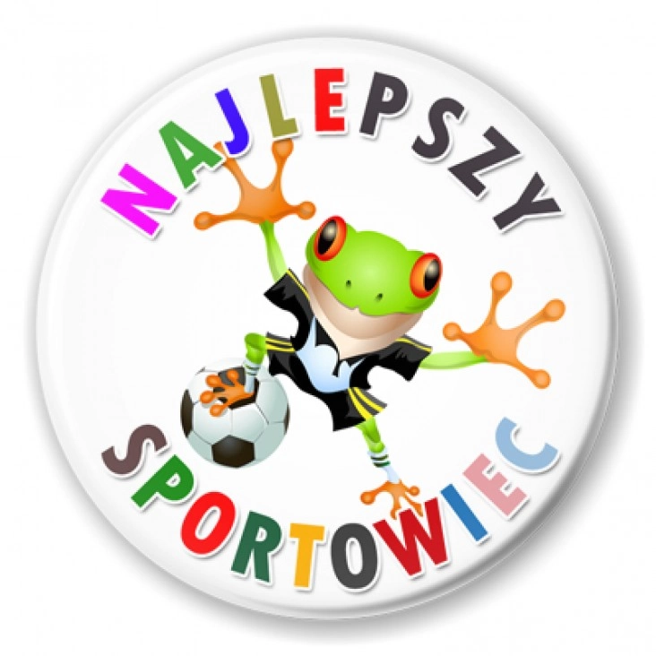 przypinka Najlepszy sportowiec