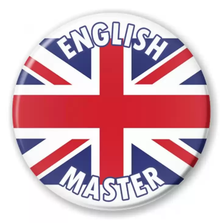 przypinka English Master