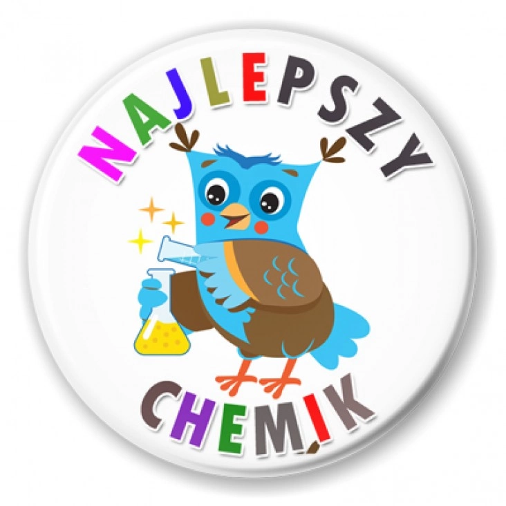 przypinka Najlepszy chemik