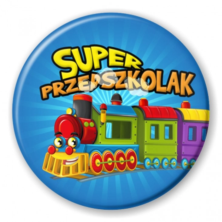 przypinka Super Przedszkolak