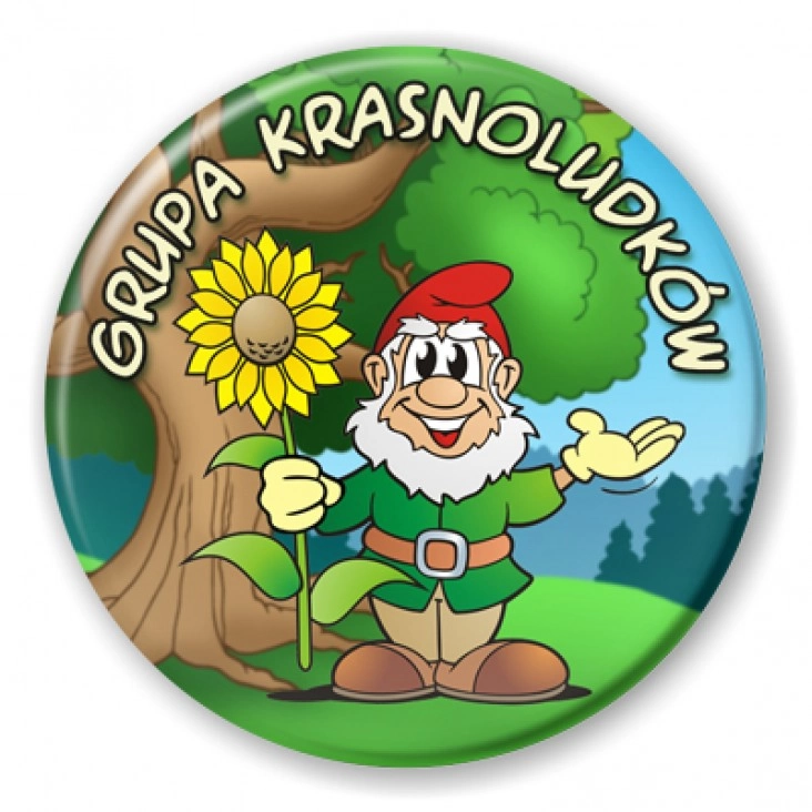 przypinka Grupa krasnoludków