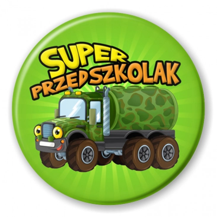 przypinka Super Przedszkolak