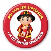 przypinka jest strazakiem strazak osp strazakiem strazak osp pozar jest