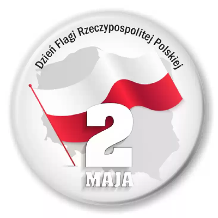 przypinka Święto Flagi Rzeczypospolitej Polskiej