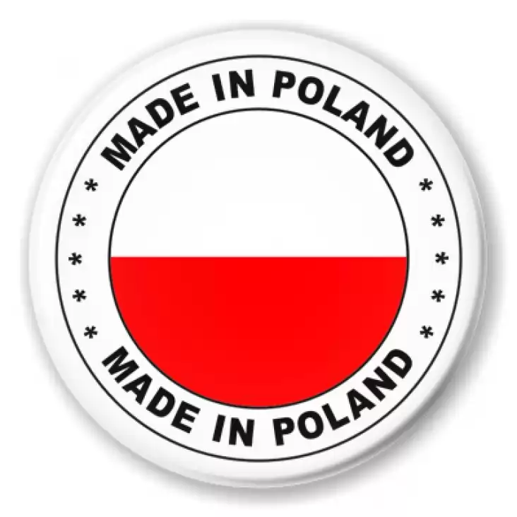 przypinka Made in Poland
