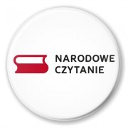 badzik narodowe czytanie przypinka narodowe czytanie