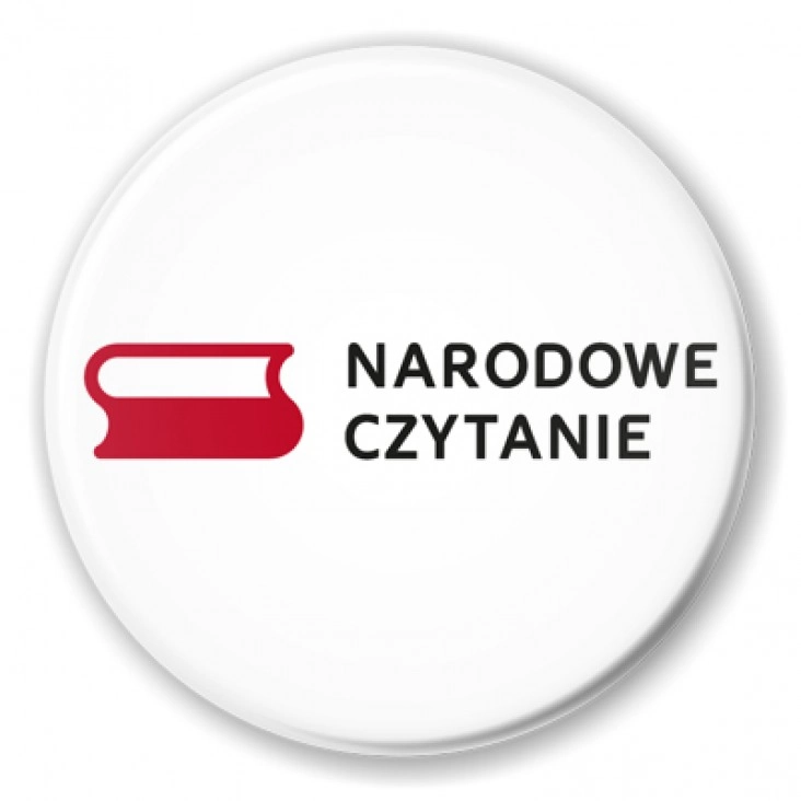 przypinka Narodowe czytanie