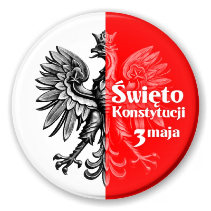 przypinka Narodowe Święto Konstytucji 3 maja