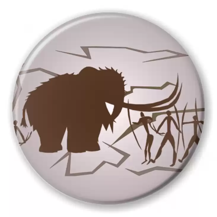 butony mamut slon piktogram polowanie