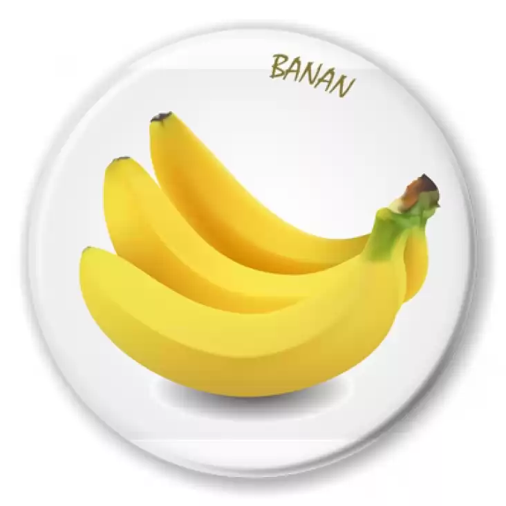 przypinka Banan