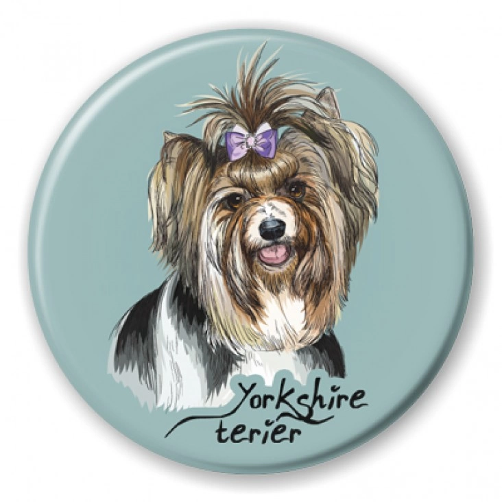 przypinka Yorkshire terier