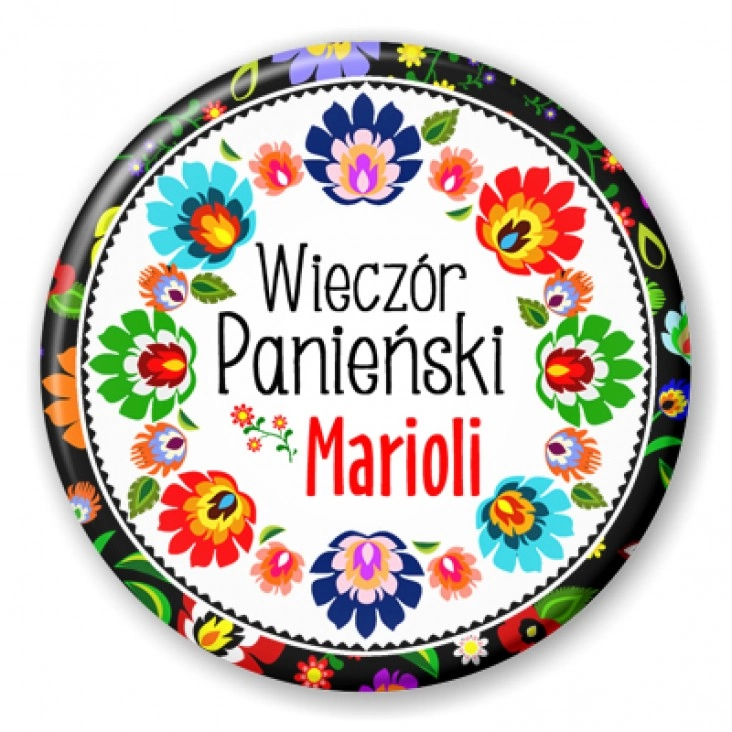 przypinka Wieczór panieński