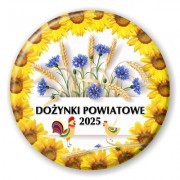 przypinka Dozynki powiatowe