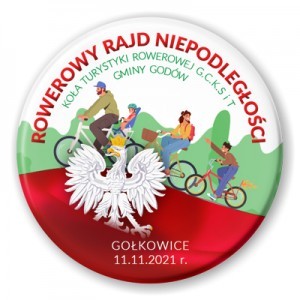 przypinka Rowerowy Rajd Niepodleglosci