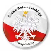 przypinka Swieto Wojska Polskiego Orzelek