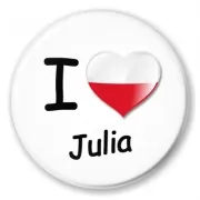 kocham polska serce julia