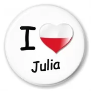 kocham polska serce julia