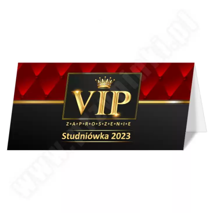 zaproszenie  Studniowka VIP