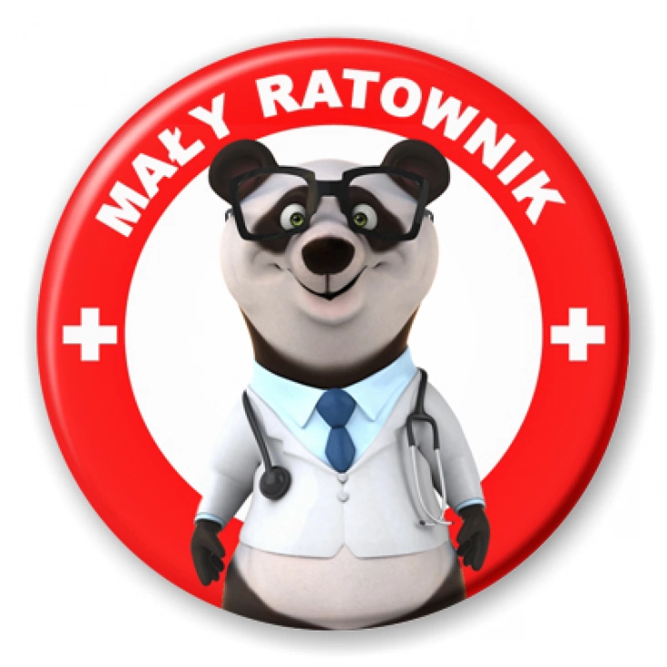 przypinka Mały ratownik