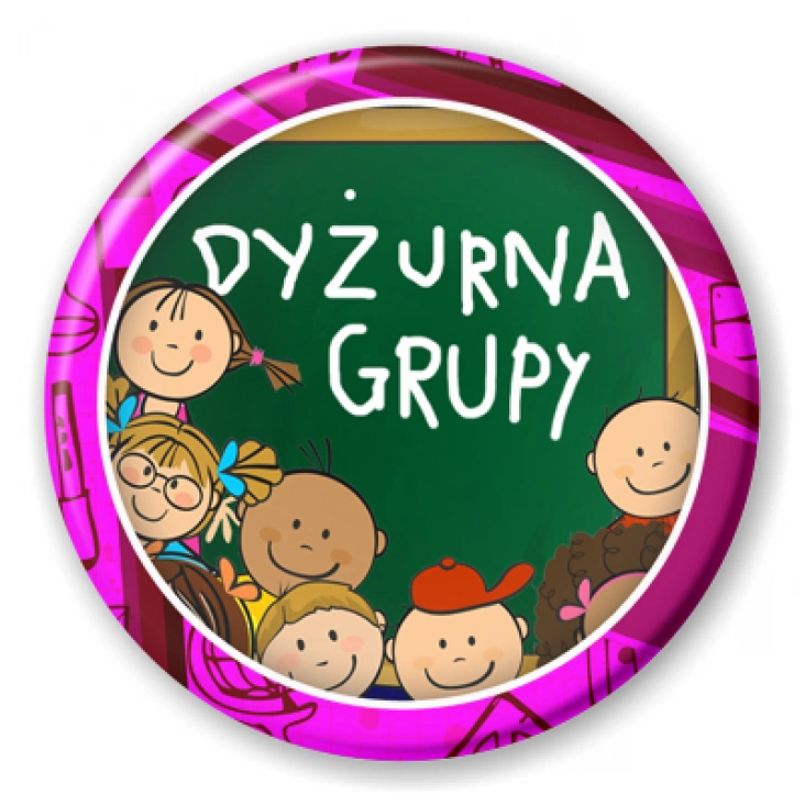 przypinka Dyżurna Grupy