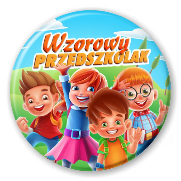 przypinka Odznaka wzorowego przedszkolaka