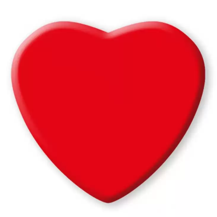 przypinka serce Serce czerwone