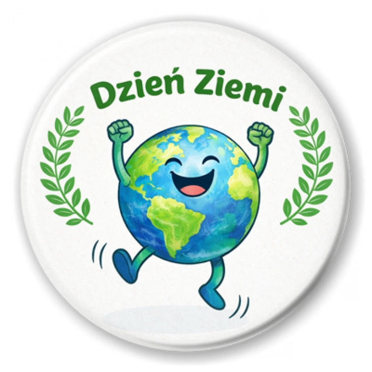 przypinka Radosny Dzień Ziemi