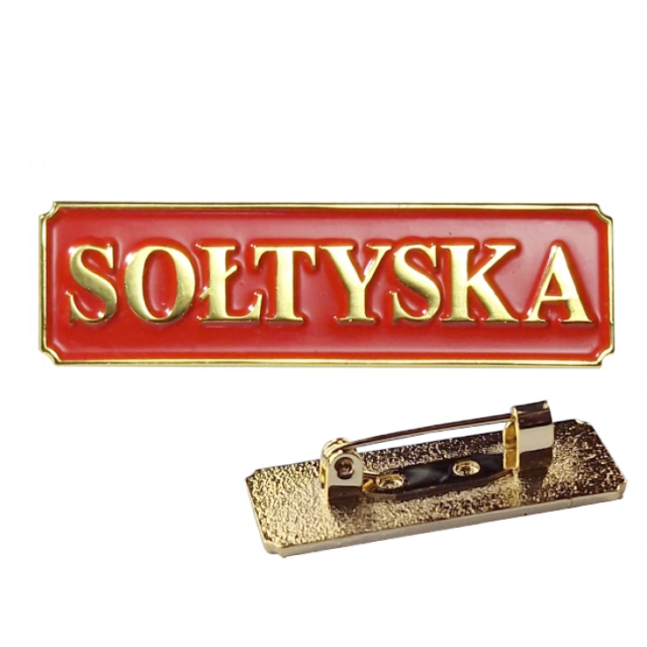 pins promo Sołtyska 40x11mm
