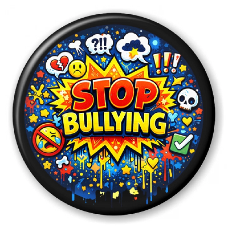 przypinka Stop bullying