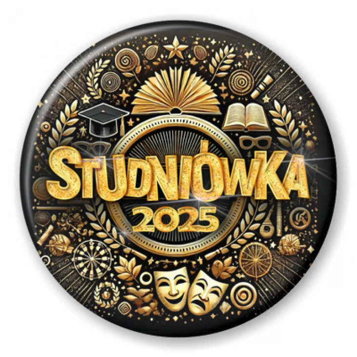 przypinka Studniówka profil humanistyczny