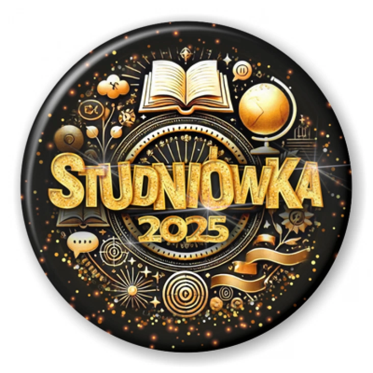 przypinka Studniówka profil językowy