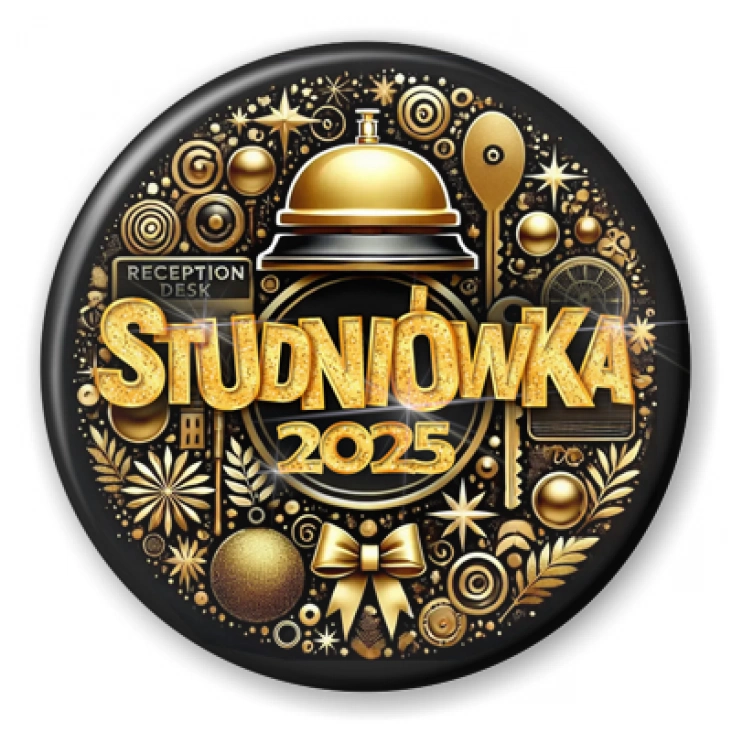 przypinka Studniówka technik hotelarstwa