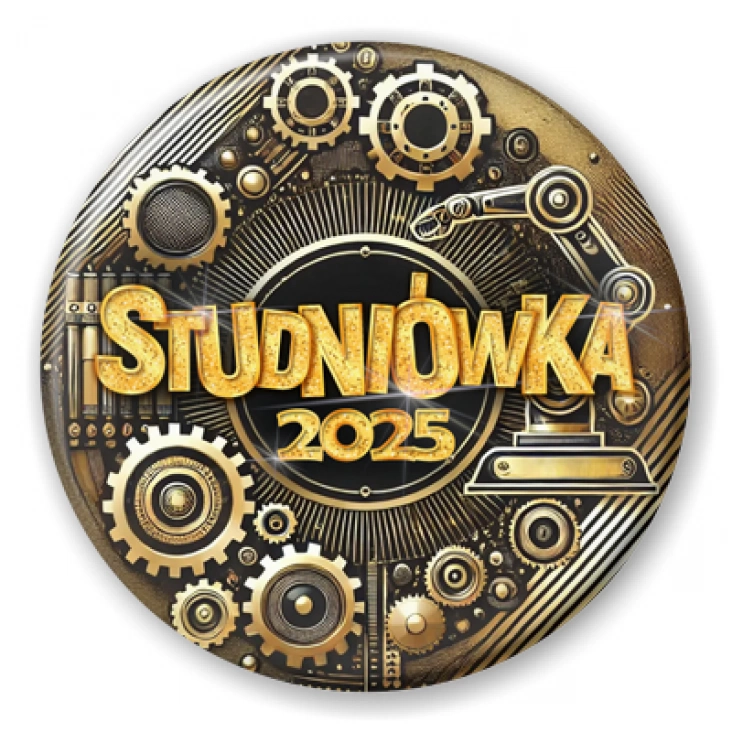 przypinka Studniówka technik mechatronik