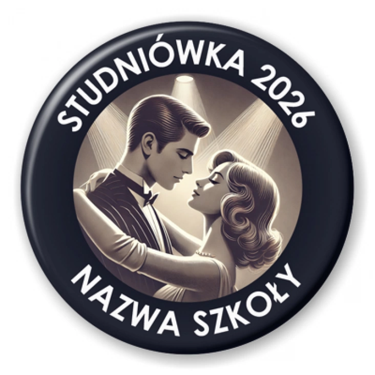 przypinka Studniówka Wolny Taniec